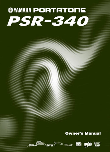 Yamaha psr 340 instruction - yamaha, psr-340