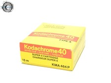 Kodak Super 8 Kodachrome 40 Type A KMA 464 P 15m scaduta 09/1986