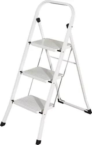Sgabello acciaio easy - acciaio, "easy