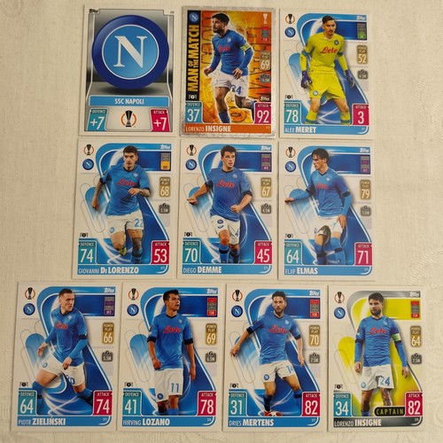 Match attax ssc napoli - match,