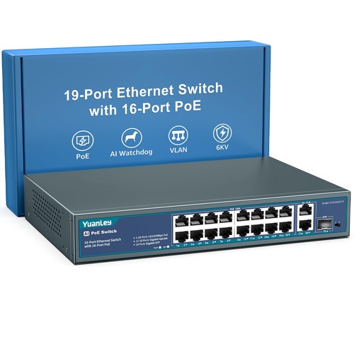 Yuanley switch poe porte 2 - porte,