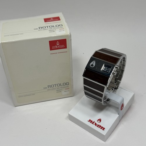 Nixon rotolog marrone scuro - nixon,