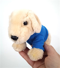 SCOTTEX SPOTTY - mondiali di calcio 2002 ITALIA promo puppet dog peluche gadget