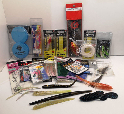 Lotto stock materiale pesca - lotto,