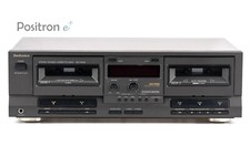 Technics RS-TR232 Doppio registratore a cassette / Hx Pro / revisionato 1 Anno