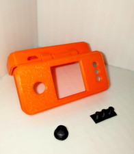 SeedSigner Case | GoBrr Design | RPi Zero / W | Orange | Black Buttons | PLA+