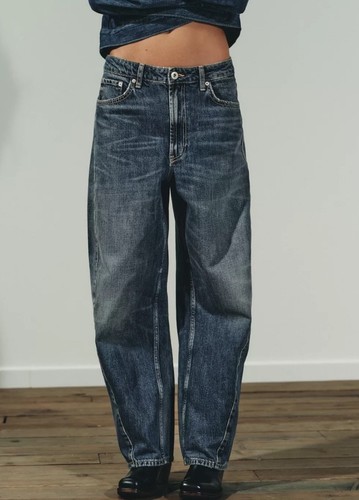 Jeans zara trf - trf, barrel