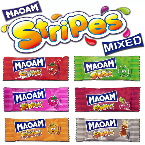 100 strisce haribo maoam - x,