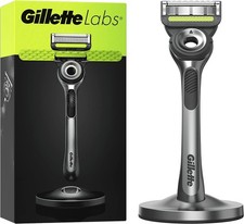 Gillette LABS RASOIO UOMO, Con 1 LAMETTA BARBA Di Ricambio, Base Magnetica