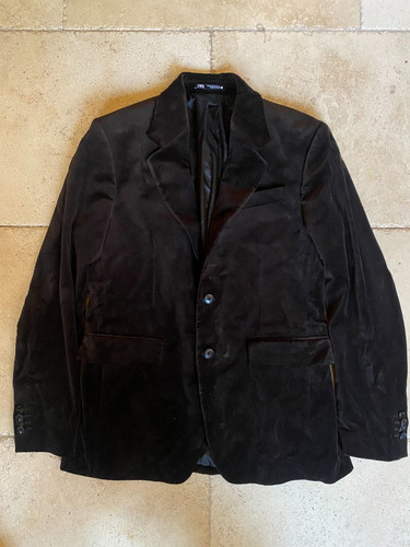 Giacca blazer uomo velluto