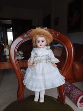 Bambola antica dell'800 testa