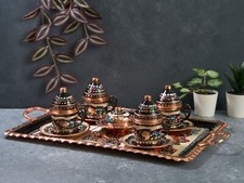 Servizio da caffè in rame