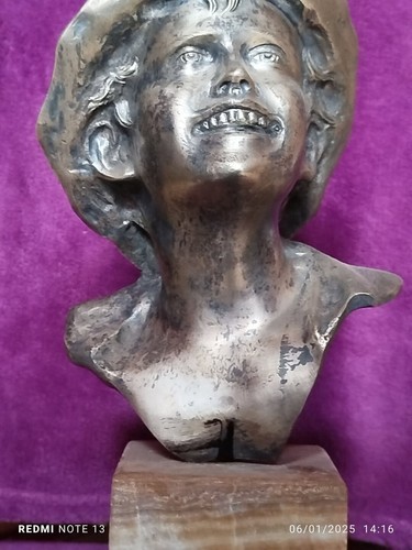 Scultura bronzo bagno - scultura,