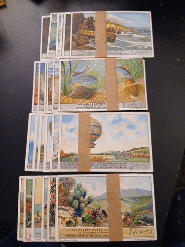 Lotto seriecarte cartoline - lotto, 4