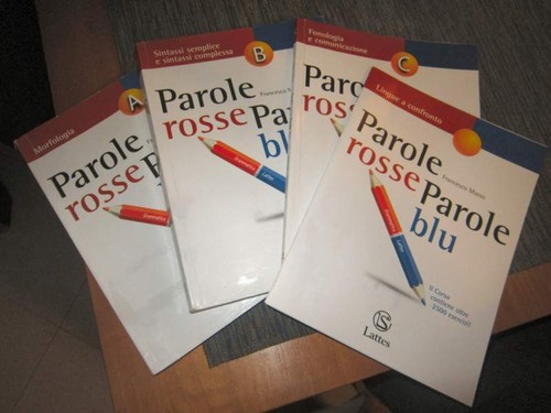 Parole rosse blu vol - parole, blu.