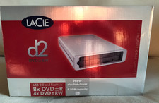 Masterizzatore DVD LACIE d2 DVD RW scatola originale (connessione Thunderbolt)