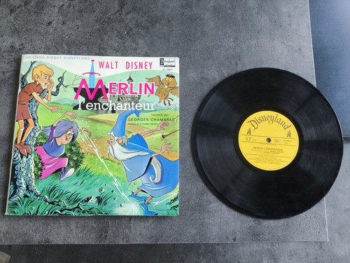 Dysneyland 1963 livre disque - dysneyland,