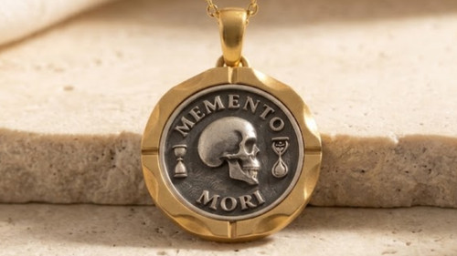 Collana memento mori - collana,