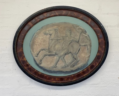 Statua quadro cavallo equino