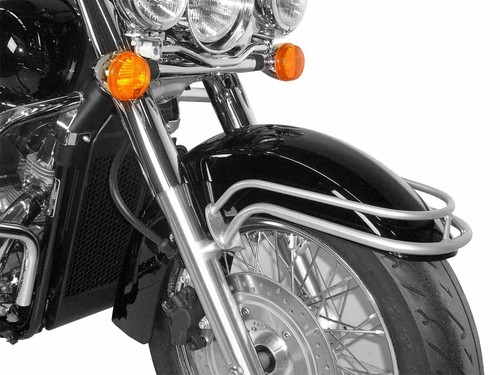 Parafango cromato per honda - per,