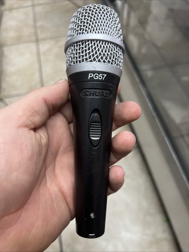 Shure pg57 microfono xlr - microfono,