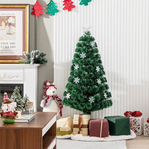 Albero natale con - di, fibra
