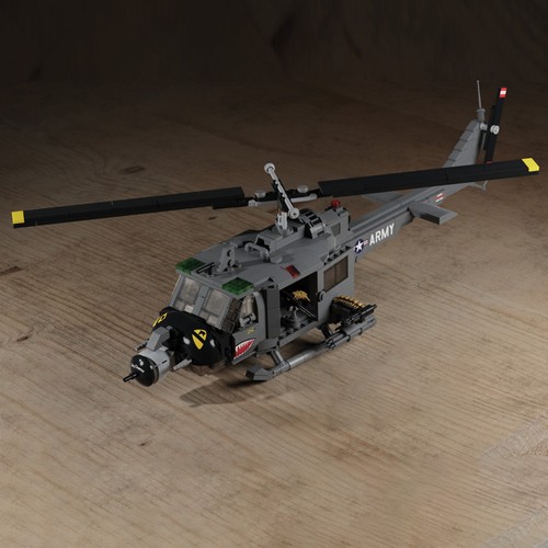 Bell huey gunship - uh-1b,
