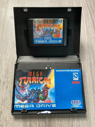 Mega turrican megadrive pal - mega,