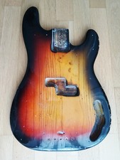 1966 FENDER PRECISION P BASS BODY USA (REFIN)
