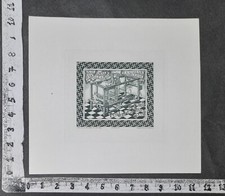 WUNDERKAMMER P EXLIBRIS 173 - " MACCHINA TESSILE " - * PAES FERREIRA * - C