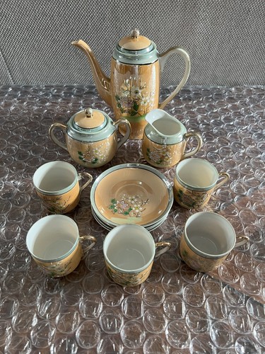 Antico set tè pezzi - set, x5
