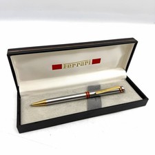 Penna a sfera Ferrari Formula By Cartier Vintage Anni 80 Scatola Aurora DIFETTO