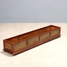 Portavasi Antico Mogano