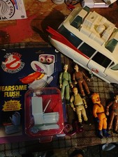 Lotto Vintage Dei Veri Ghostbusters Giocattoli Auto Figurine Buone Condizioni