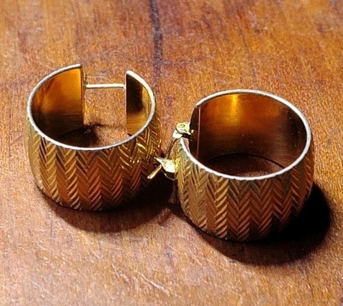Orecchini cerchio vintage - orecchini,