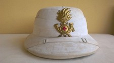Regia Guardia di Finanza – Casco Coloniale Bianco da Ufficiale 1937