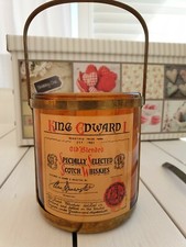King Edward I scotch whisky raro portaghiaccio ice bucket Originale fine anni 60