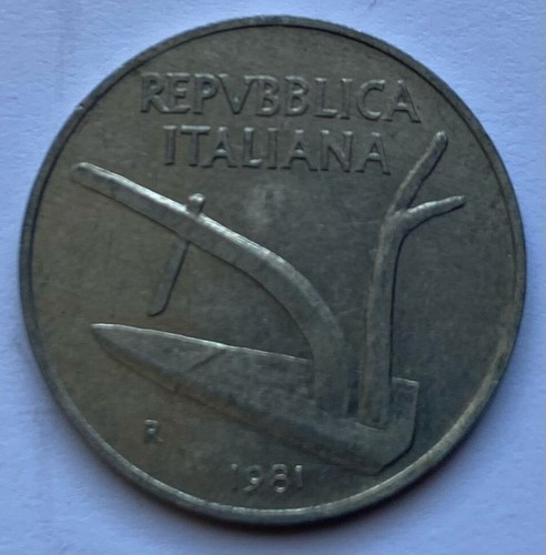 Rarissima moneta lire - 10,