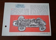FIGURINA "ENCICLOPEDIA SPORT" NAPOLI 1958/59 (FERRARI 256/AUTOMOBILISMO) 