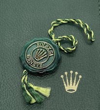 Authentic Rolex Green Tag Hang