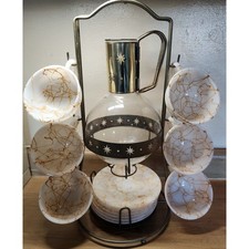 Hazel Atlas Caraffa Caddy Set
