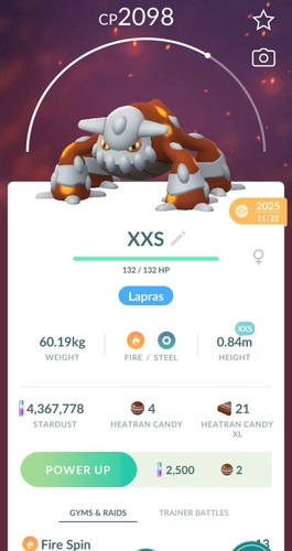 Pokemon xxs heatran - pokemon,