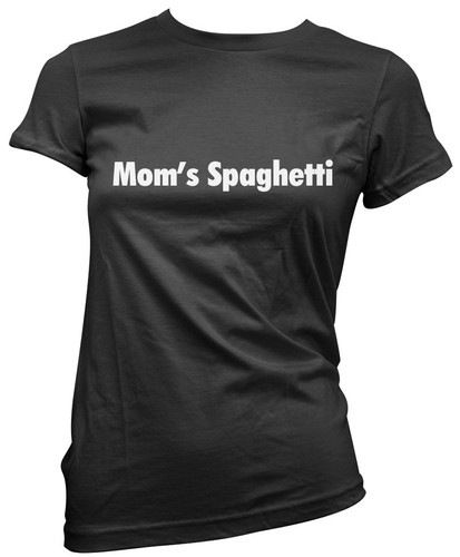Mom spaghetti maglietta - mom's,