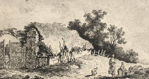 Antica incisione originale