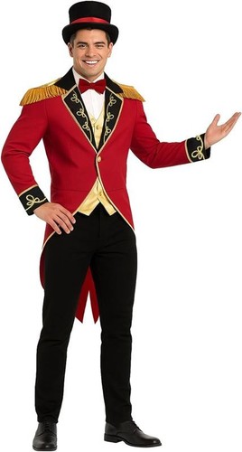 Costume uomo rosso circo - costume,