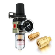 Regolatore di pressione per compressore ad aria compressa, filtro da 1/4 con ...