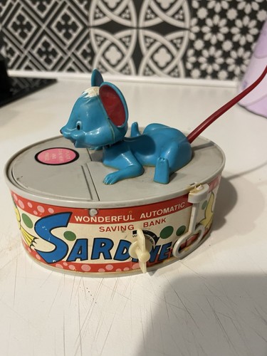 Salvadanaio vintage sardines - salvadanaio,