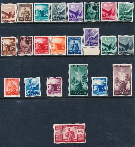 Italia repubblica 1945 - italia,