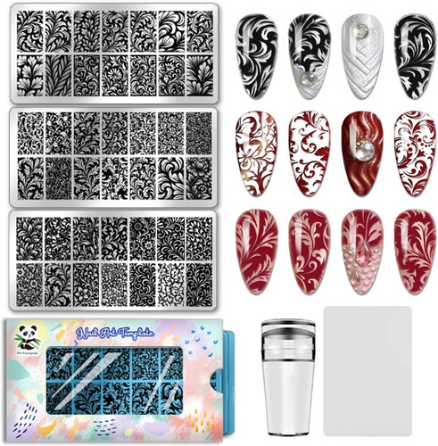Piastre per stamping unghie - piastre,