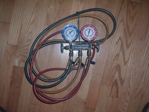 Giacca gialla r404a r134a - gialla,